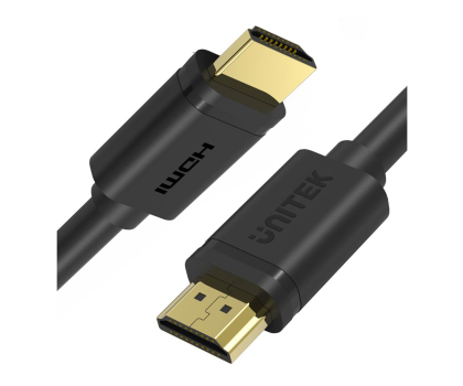 Kabel i złączka UNITEK Kabel HDMI 2.0 (krótki do terminali, 30cm) C11061BK-0.3M